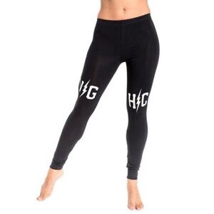 Violent Gentlemen Black Leggings, Size XL, New With Tags